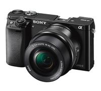 Sony a6000 ILCE-6000L - Cámara digital - sin espejo - 24,3 MP - APS-C - Zoom óptico 3x, lente de 16-50 mm - Wi-Fi, NFC - negra nuevo