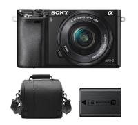 SONY A6000 Negro KIT SEL 16-50MM F3.5-5.6OSS Negro+Bols NP-FW50 Batería