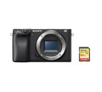 Sony a6400 Ilce-6400 - Cámara digital - sin espejo - 24,2 MP - APS-C - 4K / 30 fps - solo cuerpo - Wi-Fi, NFC, Bluetooth - negra nuevo
