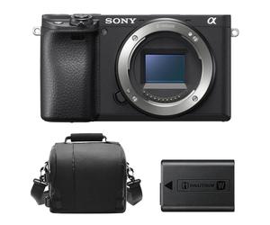 SONY A6400 Cuerpo Negro +Bolsa +Batería NP-FW50