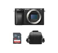 SONY A6400 Cuerpo Negro + Bolsa Cámara + Tarjeta SD 16GB