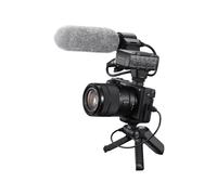 Sony a6400 ILCE-6400M - Cámara digital - sin espejo - 24,2 MP - APS-C - 4K / 30 fps - Zoom óptico 7,5x, objetivo E 18-135 mm OSS - Wi-Fi, NFC, Bluetooth - negra nuevo