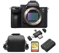 SONY A7 III Cuerpo+tarjeta SD 64GB+Bols Batería NP-FZ100+Lector Tarjeta Memoria