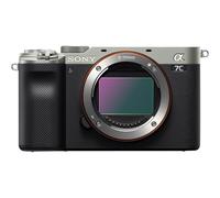 Sony a7C ILCE-7C - Cámara digital - sin espejo - 24,2 MP - Full Frame - 4K / 30 fps - solo cuerpo - LAN inalámbrica, NFC, Bluetooth - plateada nuevo