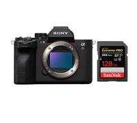 Sony A7R V + SanDisk Extreme Pro SDXC UHS-II U3 de 128 GB con carcasa de 300 MB/s nuevo