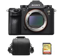SONY A9 Cuerpo + 64GB tarjeta SD + bolsa de la cámara