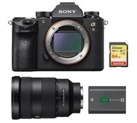 SONY A9 + SEL 24-70MM F2.8 GM + Tarjeta SD 64GB + Batería SONY NP-FZ100