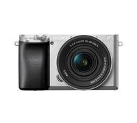 Sony ILCE6100AKS.CEC Alpha 6100 Cámara Evil APS-C con Objetivo SELP16502B Zoom Potente, Color Plata, Cargador Incluido, Sin Tarjeta