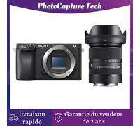 SONY Alpha 6400 y lente Sigma 18-50 mm f/2,8 DC DN Contemporary nuevo