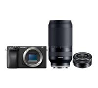 Sony Alpha 6400a (ILCE-6400A) + SEL 16-50mm PZ OSS + Tamron 70-300mm f/4.5-6.3 Di III RXD