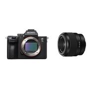 Sony Alpha 7 III Cámara Evil de fotograma Completo + SEL50F18F.SYX Objetivo Fijo (FE 50 mm, F1.8), Negro, Solo Objetivo