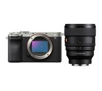 Sony Alpha A7C II cuerpo plateado + lente Sony FE 85mm F1.4 GM II nuevo