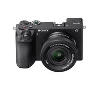 Sony Alpha ILCE-6700K (anteriormente ILCE-6700L) con lente de zoom de potencia SEL16-50 (Ver 2) mejorada | Cámara APS-C sin espejo de lente intercambiable | Grabación de 26.0 MP 4K 60p - Negro