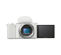 Sony Alpha ZV-E10 - APS-C - Cámara Vlog sin Espejo con Lentes Intercambiables, Color Blanco