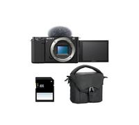 SONY ALPHA ZV-E10 NEGRO NU + Bolsa + SD 8 Go