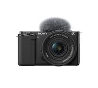 Sony Alpha ZV-E10K, Cámara vlog APS-C mirrorless de objetivo intercambiable y kit de objetivo power zoom 16-50 mm f/3.5-5.6 II (24 MP, vídeo 4K, Eye AF en tiempo real) ideal para vlogging, color negro
