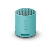 Sony Altavoz Bluetooth SRS-XB100, Ligero, Compacto, Altavoz Resistente al Agua y al Polvo IP67, hasta 16 h de batería, Correa Adaptable, Azul