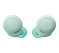 Auricular True Wireless - Sony WFC500G, Resistente al agua, Voice assist., Bluetooth, Carga rápida, 20h, Verde