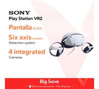 Sony-auriculares de realidad Virtual para PlayStation, gafas de realidad Virtual 3D, OLED, PS5, PS, VR, comunicación con PS5 White