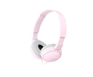 Sony Auriculares estéreo MDRZX110P.AE, sonido potente, rosa, 1 unidad