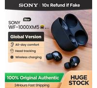 Sony-auriculares inalámbricos WF-1000XM5, audífonos originales con cancelación de ruido, Bluetooth 5,3, micrófono, IPX4, impermeables Smoky Pink