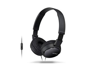Sony Auriculares MDR-ZX110AP: de Tipo Cerrado Plegado Smartphones MDR-ZX110AP Negro B