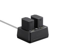 Sony BC-SAD1 | Cargador doble para batería NP-SA100 (Compatible con la NP-SA100 de la Sony Alpha 7R VI)