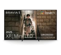 Sony BRAVIA 5 K55XR5 - Televisor de alta definición, HDMI 2.1, Mini LED, Wi-Fi, 120 Hz, 4K, Dolby Vision, HDR10, HLG, Netflix, Prime Video