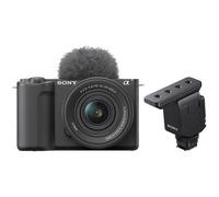 Sony Cámara vlog Alpha ZV-E10 II + SEL 16-50mm PZ OSS II + micrófono de cañón ECM-B10