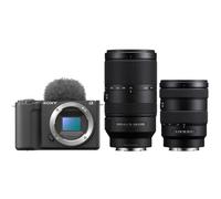 Sony Cámara vlog Alpha ZV-E10 II + SEL 16-55mm f/2.8 G + SEL 70-350mm f/4.5-6.3 G OSS