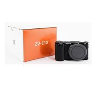 Sony Cámara vlog Cuerpo Alpha ZV-E10 - producto de demostración con correa alternativa