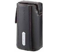 Sony Case LCS-LA - Funda (Cuero, Negro, 35g, 100 x 56 x 37 mm)
