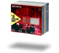Sony coloursminidisc 5-Pack 74 min MD