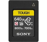 Tarjeta de memoria CFexpress Tipo-A TOUGH de 640 GB de Sony (CEAG640.SYM)