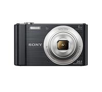 Sony DSCW810B.CEH Cámara compacta Digital (20,1 MP, Zoom 6 x, LCD 2,7, 720p HD, Lente G de 26 mm) Negra (renovada)