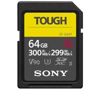 Sony Duro SDXC Clase 10, UHS-II, U3, V90, 300 MB/s 64 GB