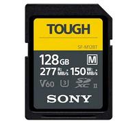 Sony Duro Tarjeta SDXC Cl10 UHS-II U3 V60 277/150 MB/s 128 GB