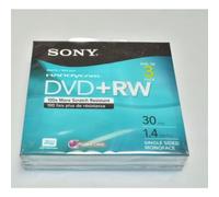 Sony DVD+RW 3 paquete: 8 cm 30 minutos 1.4 GB/GO Monoface de una sola cara