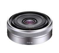 Sony E 16mm f 2.8 Pancake Lens para cámara Alpha Mirrorless (SEL16F28) - EXPRESS