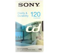 Sony E120CD Cinta de Casete Video Cassette 120 min 1 Pieza(s) - Cinta de Audio/Video (120 min, 1 Pieza(s))