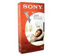 Sony E240V VIDCASS PREM LOS - Cinta de audio/video (1,27 cm)