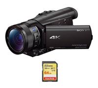 SONY FDR-AX100 + tarjeta SD SanDisk Extreme 64G
