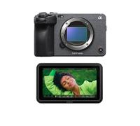Sony FX3A Cámara de cine full frame + Atomos Shinobi II Monitor HDMI HDR 5,2" nuevo