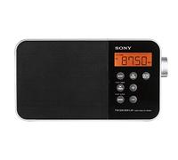 Sony ICF-M780SL - Radio portátil (FM/SW/MW/LW, pantalla LED, Antena FM , Fuente de alimentación DC/AC), negro