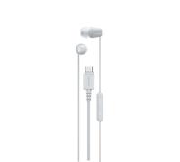 Sony IER-EX15C USB-C Plug, auriculares intraurales con cable para iPhone y teléfonos Android, con botón multifunción integrado, control de volumen y micrófono, compatible con dispositivos USB de audio