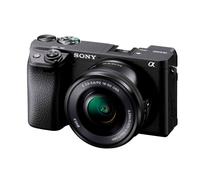 SONY ILCE-6400L CÁMARA CON MONTURA TIPO E Y SENSOR APS-C CUERPO + LENTE ZOOM POTENTE DE 16-50mm
