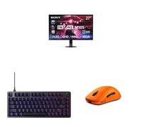 Sony INZONE M10S 27“ OLED QHD PC Gaming Monitor + INZONE Keyboard (US) & Fnatic Gaming-Mouse