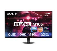 Sony INZONE M10S Monitor Gaming 27": 1440p, 480Hz, 0,03ms GTG, DCI-P3 98,5%, G-Sync, Adaptive Sync, VRR, Modelo desarrollado con Fnatic, 1.300 nits, DisplayPort 2.1-2 x HDMI 2.1 PC y PS5