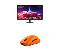 Sony INZONE M9II 27" 4K Ultra HD PC Gaming Monitor, Schwarz + Fnatic Gaming-Mouse