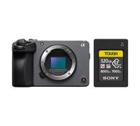 Sony LÃnea de cine Alpha FX30 (ILME-FX30) + tarjeta Tough CFexpress tipo A 320 GB